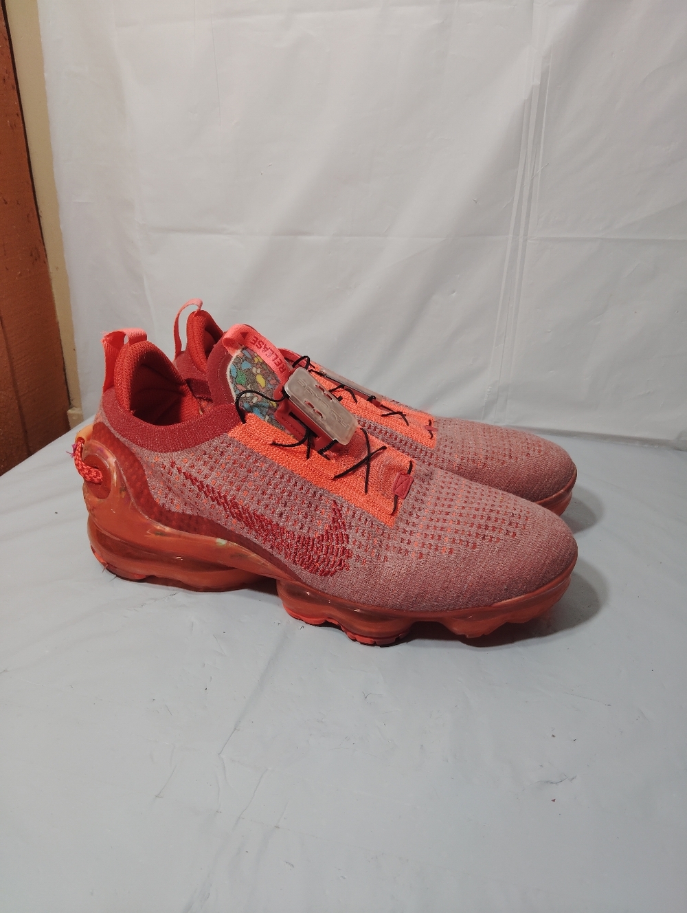 Nike Air VaporMax 2020 Flyknit 'Team Red' Mens Size 11M CT1823-600